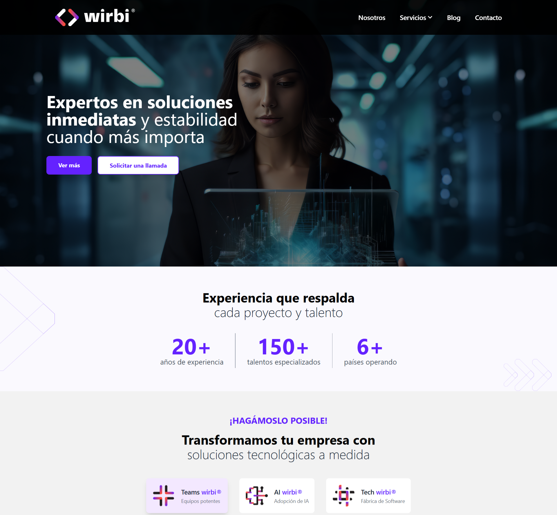 Wirbi - Plataforma de reclutamiento y selección de personal